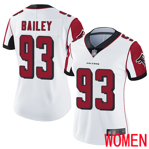 Atlanta Falcons Limited White Women Allen Bailey Road Jersey NFL Football 93 Vapor Untouchable